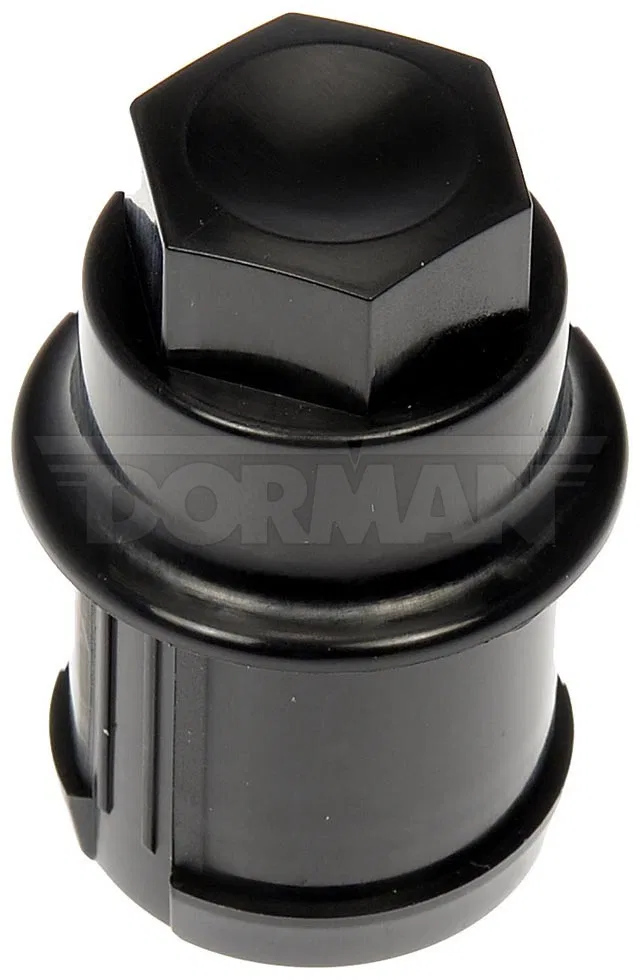 611-948 – DORMAN Lug Nut Cover, OE Replacement M27-2 Thread Size 53.5 Millimeter Depth Black Plastic Pack Of 10